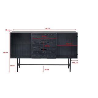 Sideboard San Diego Drawers 150x90cm KARE MIAMI