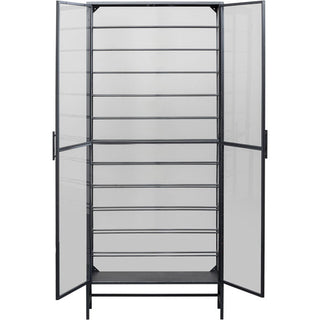 Wine Shelf Porto Black 75x180cm KARE MIAMI