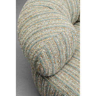 Swivel Armchair Couture Stripes Blue KARE MIAMI