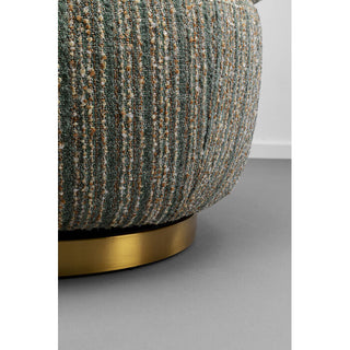 Swivel Armchair Couture Stripes Blue KARE MIAMI