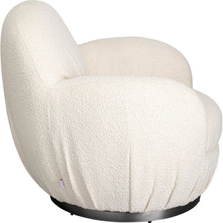 Swivel Armchair Nube Boucle KARE MIAMI