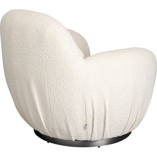 Swivel Armchair Nube Boucle KARE MIAMI