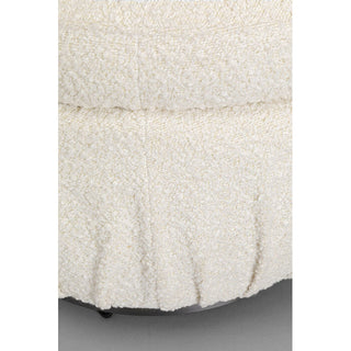Stool Nube Boucle Ø56cm KARE MIAMI