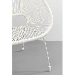 Bench Acapulco Mono White KARE MIAMI