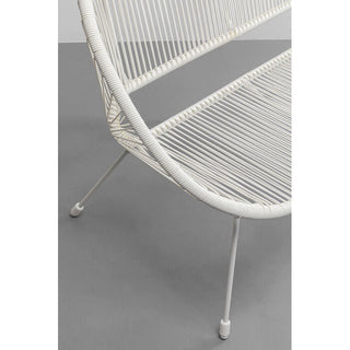 Bench Acapulco Mono White KARE MIAMI