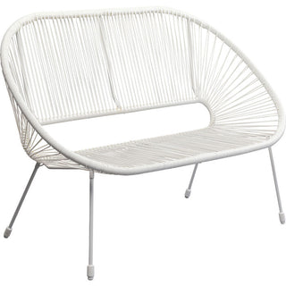 Bench Acapulco Mono White KARE MIAMI