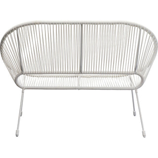 Bench Acapulco Mono White KARE MIAMI