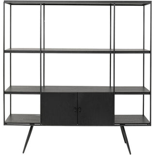Shelf Cosy Sixties Black 180x183cm KARE MIAMI