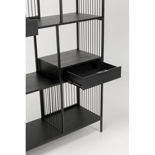 Shelf Bologna Black 125x200cm KARE MIAMI
