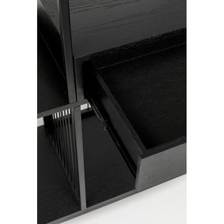 Shelf Bologna Black 125x200cm KARE MIAMI