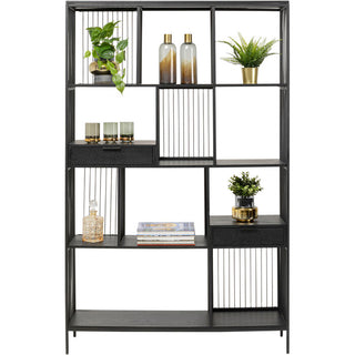 Shelf Bologna Black 125x200cm KARE MIAMI