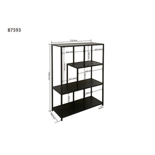 Shelf Loftie Black 77x100cm KARE MIAMI