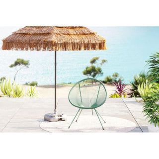 Armchair Acapulco Mono Green KARE MIAMI