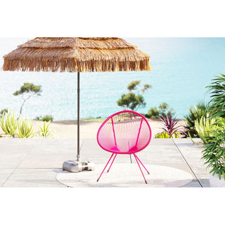 Armchair Acapulco Mono Pink KARE MIAMI