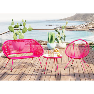 Bench Acapulco Mono Pink KARE MIAMI