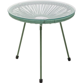 Side Table Acapulco Mono Green KARE MIAMI