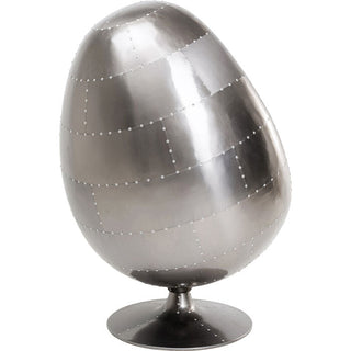 Swivel Armchair Eye Ball Graphit KARE MIAMI