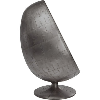 Swivel Armchair Eye Ball Graphit KARE MIAMI