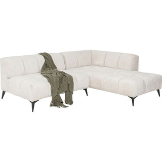 Corner Sofa Nia Cream Right 250cm KARE MIAMI