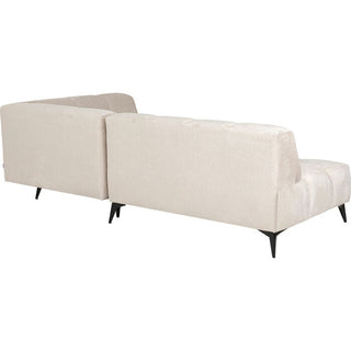Corner Sofa Nia Cream Right 250cm KARE MIAMI