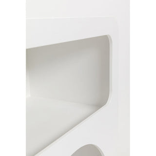 Shelf Paco White 140x75cm KARE MIAMI