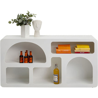 Shelf Paco White 140x75cm KARE MIAMI