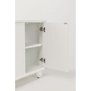 Sideboard Paco White 160x75cm KARE MIAMI