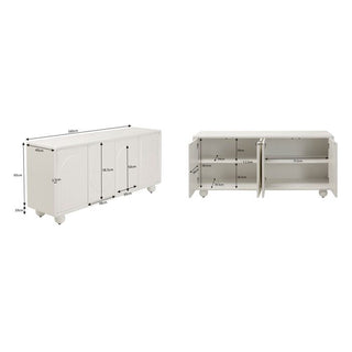 Sideboard Paco White 160x75cm KARE MIAMI