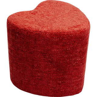 Stool Lovely Red 36x34cm KARE MIAMI