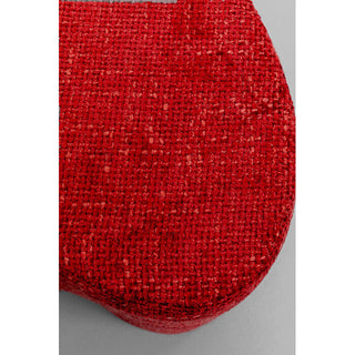 Stool Lovely Red 36x34cm KARE MIAMI