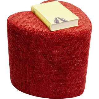 Stool Lovely Red 36x34cm KARE MIAMI