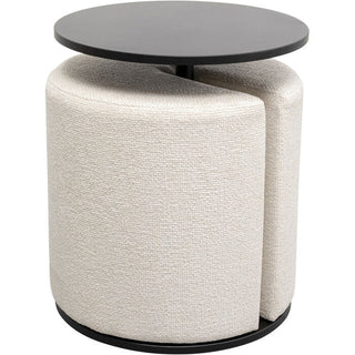Side Table with Stool Better Together (2-part) KARE MIAMI