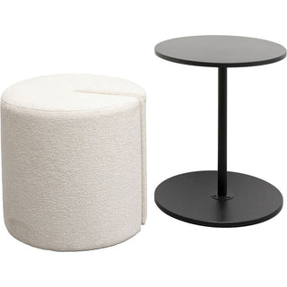 Side Table with Stool Better Together (2-part) KARE MIAMI
