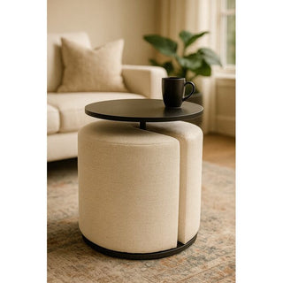 Side Table with Stool Better Together (2-part) KARE MIAMI