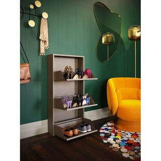 Shoe Container Caruso 3 Taupe (MO) KARE MIAMI
