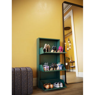 Shoe Container Caruso 3 Green (MO) KARE MIAMI