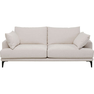 Sofa Napoli 3-Seater Cream 227cm KARE MIAMI