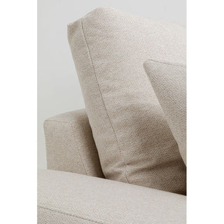 Sofa Napoli 3-Seater Cream 227cm KARE MIAMI