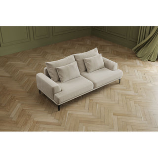 Sofa Napoli 3-Seater Cream 227cm KARE MIAMI