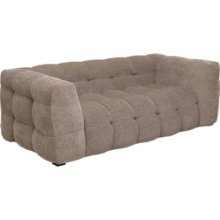 Sofa 2-Seater Salamanca Grey Brown 208cm KARE MIAMI