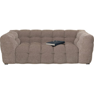 Sofa 2-Seater Salamanca Grey Brown 208cm KARE MIAMI