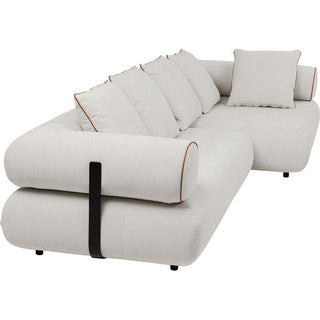 Corner Sofa Splendido Creme Right 327cm KARE MIAMI