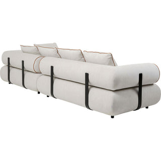 Corner Sofa Splendido Creme Right 327cm KARE MIAMI