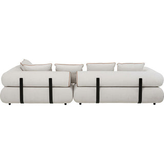 Corner Sofa Splendido Creme Right 327cm KARE MIAMI