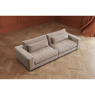 Bigsofa Imola Creme 290cm KARE MIAMI