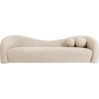 Sofa 3-Seater Livia Melange Cream 261cm KARE MIAMI