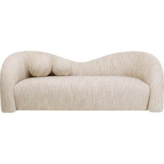 Sofa 2-Seater Livia Melange Cream 201cm KARE MIAMI
