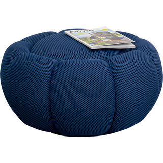 Stool Peppo Bloom Blue Ø76cm KARE MIAMI