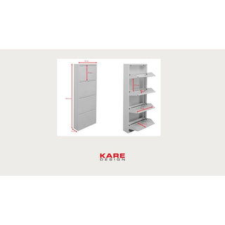 Shoe Container Caruso 4 Black (MO) KARE MIAMI