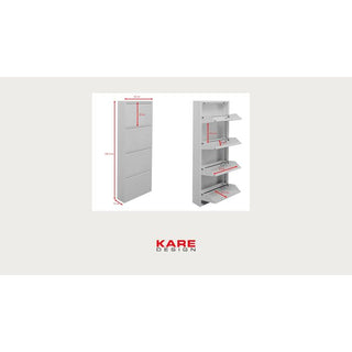 Shoe Container Caruso 4 Cream (MO) KARE MIAMI